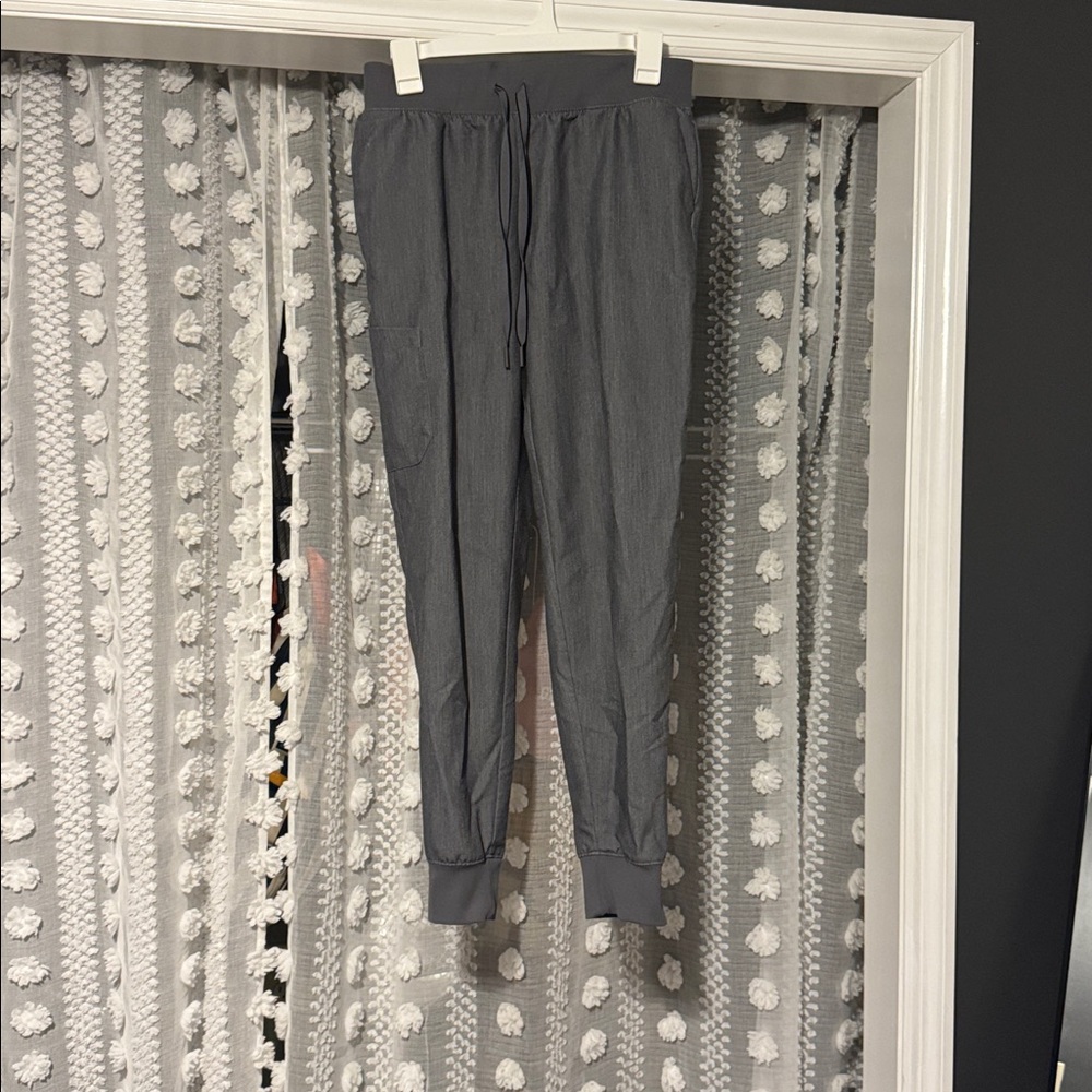 Jaanuu Charcoal Gray 5-pocket Jogger Pants